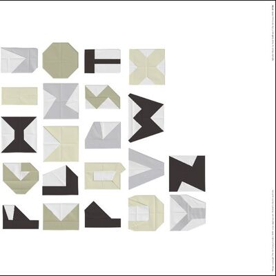 Trent Siddharta (Alphabet Blocks) , 30 x 40cm , 42546