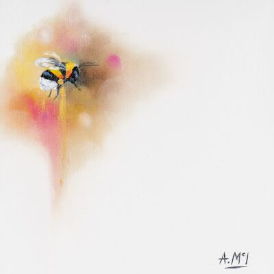 Alison McIlkenny (Bumblebee Pink) , 30 x 30cm , WDC91739