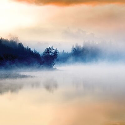 Andreas Stridsberg (Hazy Lake) , 60 x 80cm , WDC99512