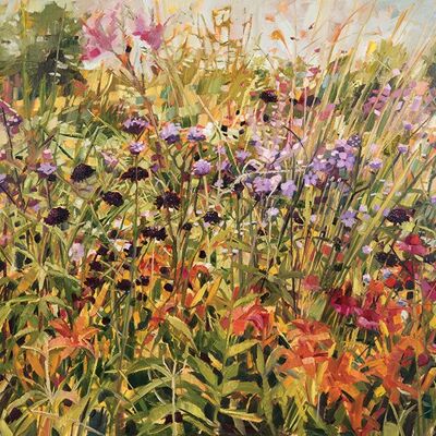 Anne-Marie Butlin (Field with Lillies) , 60 x 80cm , WDC100679