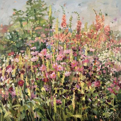 Anne-Marie Butlin (Spring Garden with Cosmos) , 60 x 60cm , WDC97291