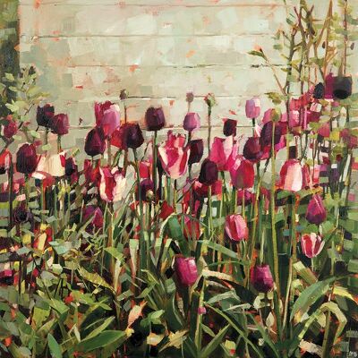 Anne-Marie Butlin (Tulip Garden) , 60 x 60cm , WDC97295