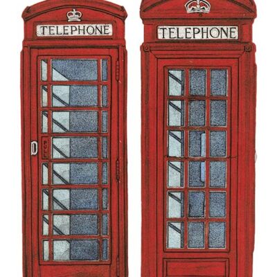 Barry Goodman (Telephone Boxes) , 30 x 40cm , WDC10228