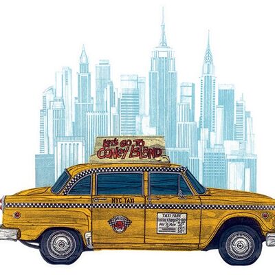 Barry Goodman (Taxi New York) , 60 x 80cm , WDC90347