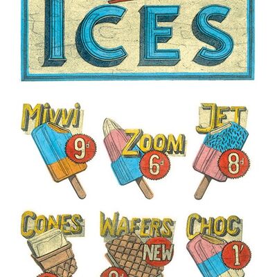 Barry Goodman (Delicious Ices) , 60 x 80cm , WDC90351