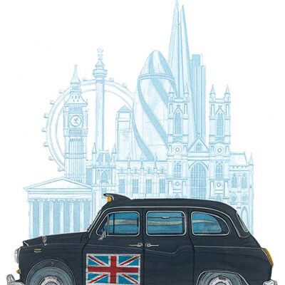 Barry Goodman (London Taxi) , 30 x 40cm , WDC92573