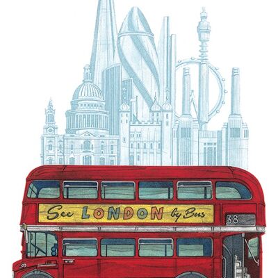 Barry Goodman (See London by Bus) , 30 x 40cm , WDC92574