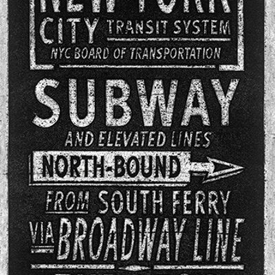 Barry Goodman (Rapid Transport Lines New York) , 50 x 100cm , WDC93047