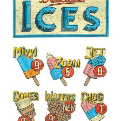 Barry Goodman (Delicious Ices) , 40 x 50cm , WDC94108