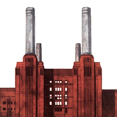 Barry Goodman (Battersea Power Station) , 40 x 40cm , WDC95468