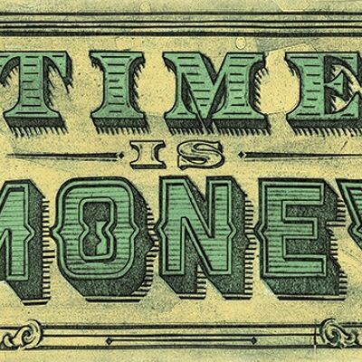 Barry Goodman (Time Is Money) , 50 x 100cm , WDC93314