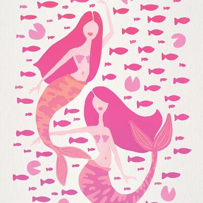 Cat Coquillette (Mermaids) , 40 x 50cm , WDC94848