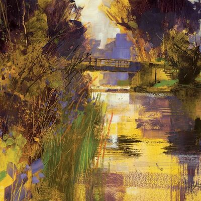 Chris Forsey (Bridge & Glowing Light) , 60 x 80cm , WDC100270