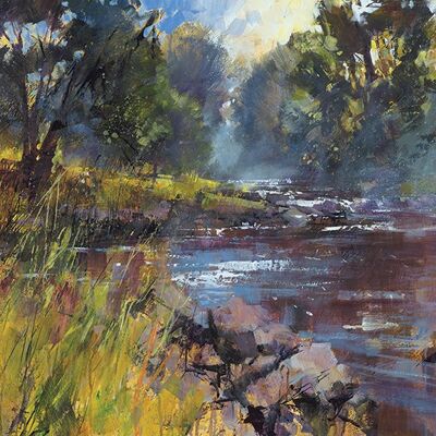 Chris Forsey (Rocky River) , 60 x 80cm , WDC100274