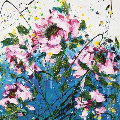 Clare Sykes (Pinks Over the Pacific) , 40 x 40cm , WDC101054
