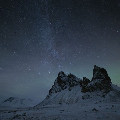 David Clapp (Starry Night, Eystrahorn Mountains, Iceland) , 60 x 80cm , WDC99570