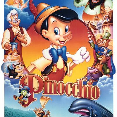 Pinocchio (Cast) , 60 x 80cm , WDC99493