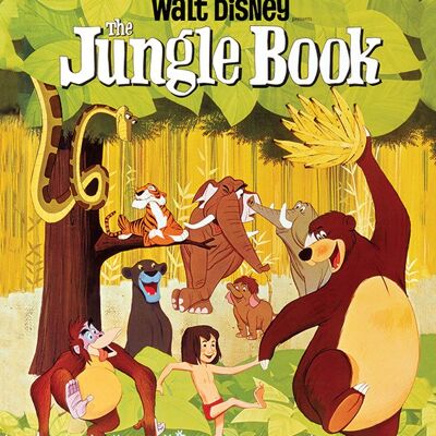 The Jungle Book (Jumpin') , 40 x 50cm , WDC94413