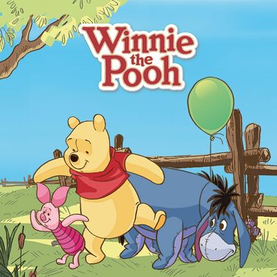 Winnie The Pooh (Balloon) , 40 x 40cm , WDC95530
