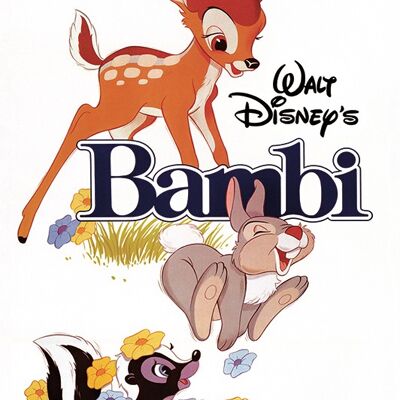 Bambi (White) , 60 x 80cm , WDC99487