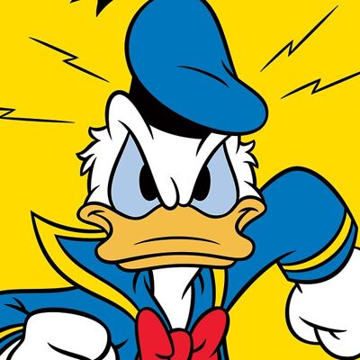 Donald Duck (Mad) , 40 x 50cm , WDC94318