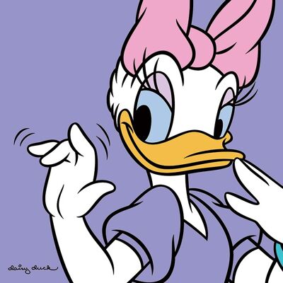 Daisy Duck (Lilac) , 40 x 40cm , WDC95192