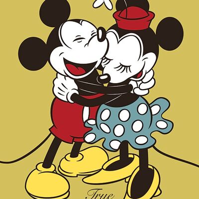 Mickey & Minnie Mouse (True Love) , 60 x 80cm , WDC90565