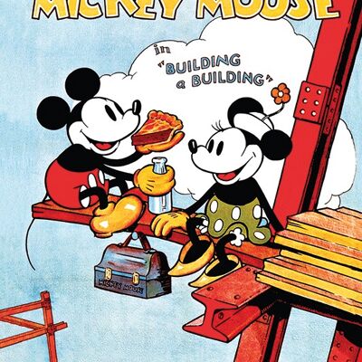 Mickey Mouse (Building A Building) , 60 x 80cm , WDC90800