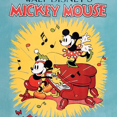 Mickey Mouse (The Whoopee Party) , 60 x 80cm , WDC90835