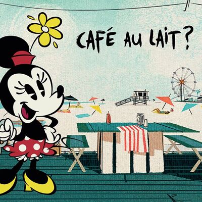 Mickey Shorts (Café Au Lait?) , 60 x 80cm , WDC90894