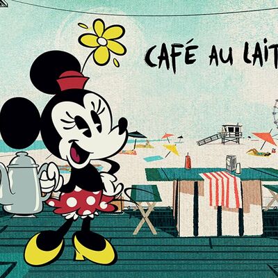 Mickey Shorts (Café Au Lait?) , 30 x 40cm , WDC92531
