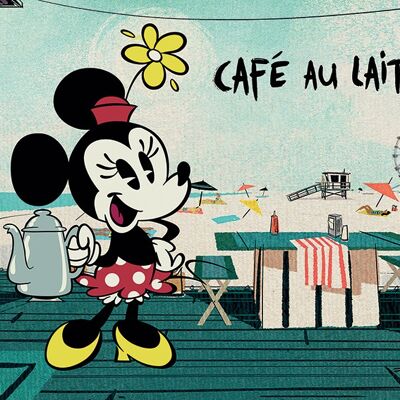 Mickey Shorts (Café Au Lait?) , 40 x 50cm , WDC94442