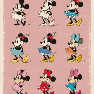 Minnie Mouse (Evolution) , 60 x 80cm , WDC90781