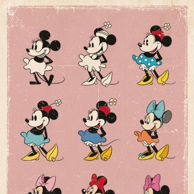 Minnie Mouse (Evolution) , 85 x 120cm , WDC96281