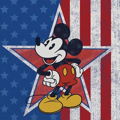 Mickey Mouse (American Star) , 40 x 40cm , WDC101129
