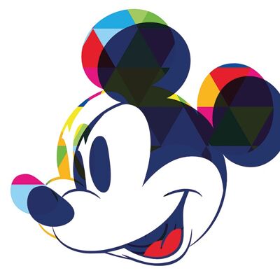 Mickey Mouse (Colour Shadow) , 40 x 40cm , WDC101112