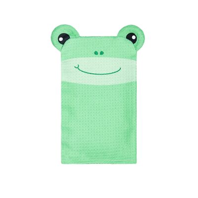 Baby Hooded Towel Animal Hand Frankie Frog
