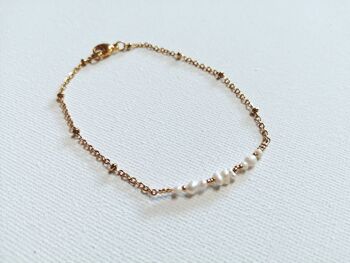 Bracelet Aurore perles de culture et or 1