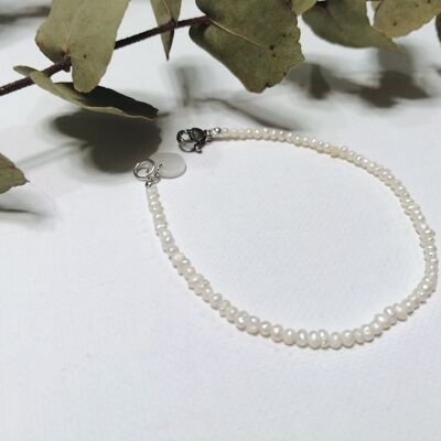 Bracelet Louise cultured pearls