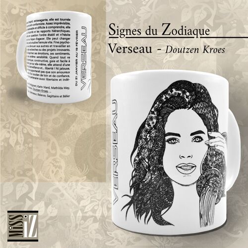 Mug ASTRO - Signe du Verseau - Doutzen Kroes