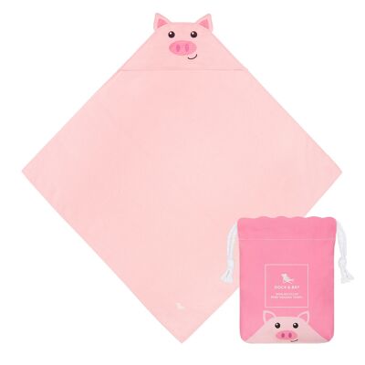 Baby Hooded Towel Animal Small Parker Pig