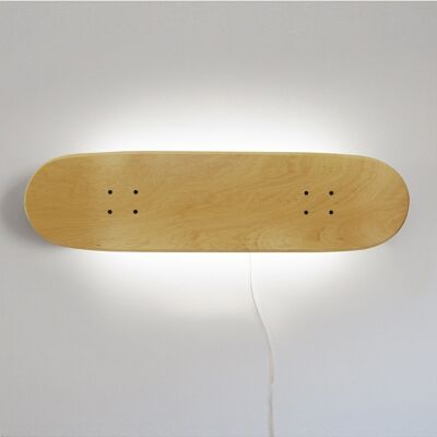 Lampada Casper, legno naturale