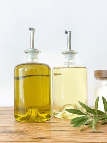 flacons-verre-huile-olive-vinaigre-verseur-conservation-bouteille-200ml-500ml-et-700ml-re-15 - Petit - 200ml 2