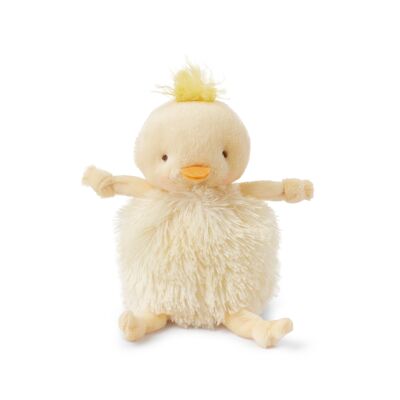 Bunnies By The Bay Roly-Poly cuddly toy chick yellow
