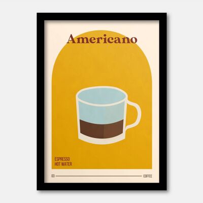 Americano print A4