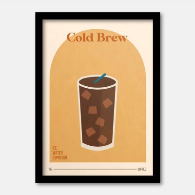 Cold brew print A5