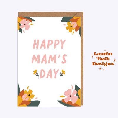 Happy mam's day card