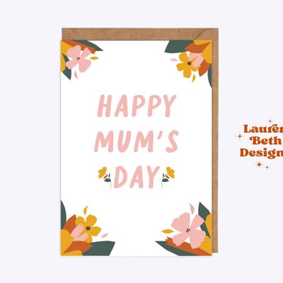 Happy Mum's Day card