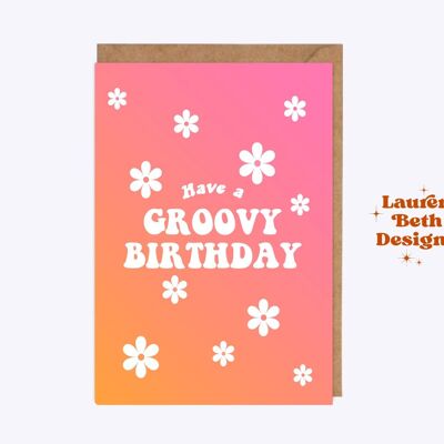 Have a groovy birthday card