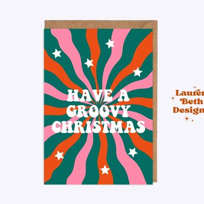 Have a groovy Christmas card